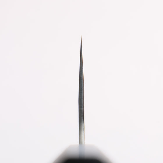Yu Kurosaki Senko Ei Ai Tenmoku SG2 Hammered Nakiri 165mm Indigo Lacquered (Tenmoku) Handle with Sheath - Seisuke Knife