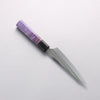 Yu Kurosaki Senko Ei SG2 Hammered Petty-Utility 130mm Purple Stabilized Wood Handle - Seisuke Knife - Slide 2