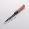 Nao Yamamoto Yasuki Blue Steel Kurouchi Hammered Petty-Utility 120mm Walnut Handle - Seisuke Knife - Slide 1