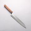Oul White Steel No.1 Gyuto 240mm Oak (Baikoku / Soot Black) Handle - Seisuke Knife - Slide 1
