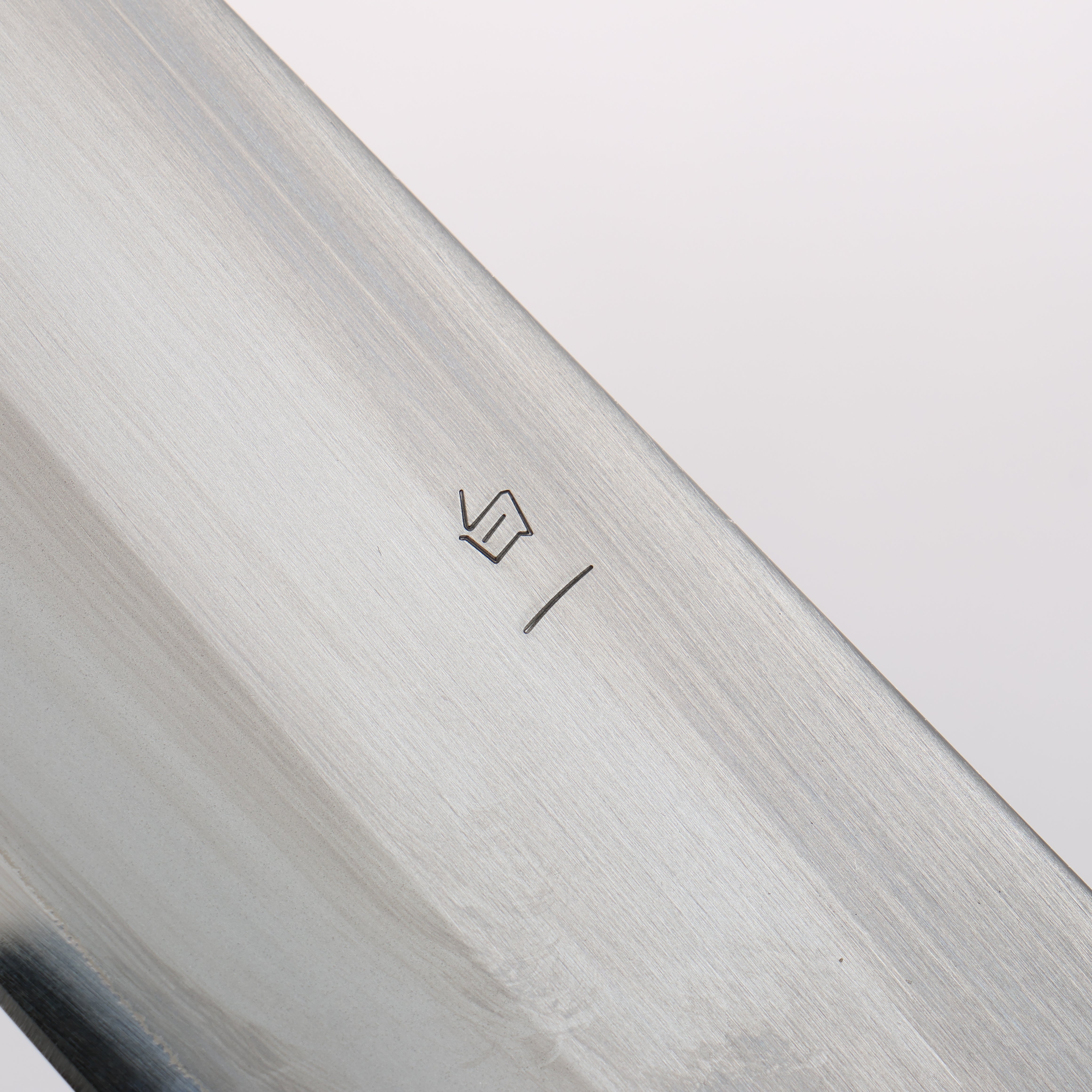 Oul White Steel No.1 Gyuto 240mm Oak (Baikoku / Soot Black) Handle - Seisuke Knife