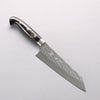 Yu Kurosaki Senko Ei SG2 Hammered Small Bunka 150mm Black Marble Acrylic Handle - Seisuke Knife - Slide 1