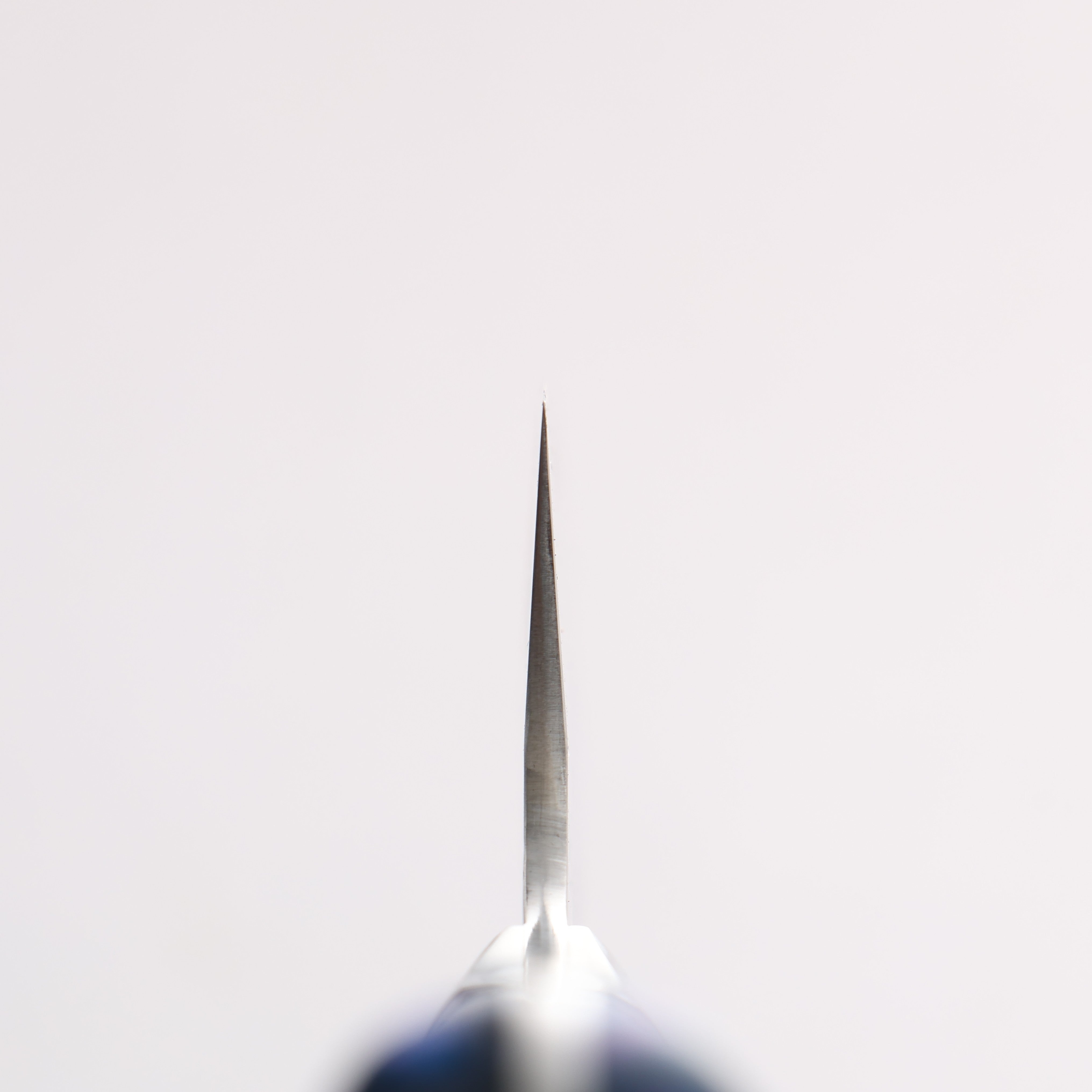 Yu Kurosaki Senko Ryu SG2 Hammered Small Santoku 150mm Blue Marble Acrylic Handle - Seisuke Knife