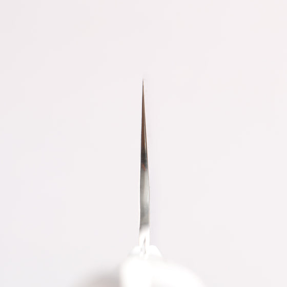 Yu Kurosaki Senko Ryu SG2 Hammered Santoku 170mm White and Black Marble Acrylic Handle - Seisuke Knife