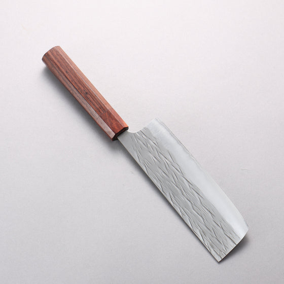 Yu Kurosaki Juhyo Cobalt Special Steel Hammered Nakiri 165mm Honduras Handle - Seisuke Knife