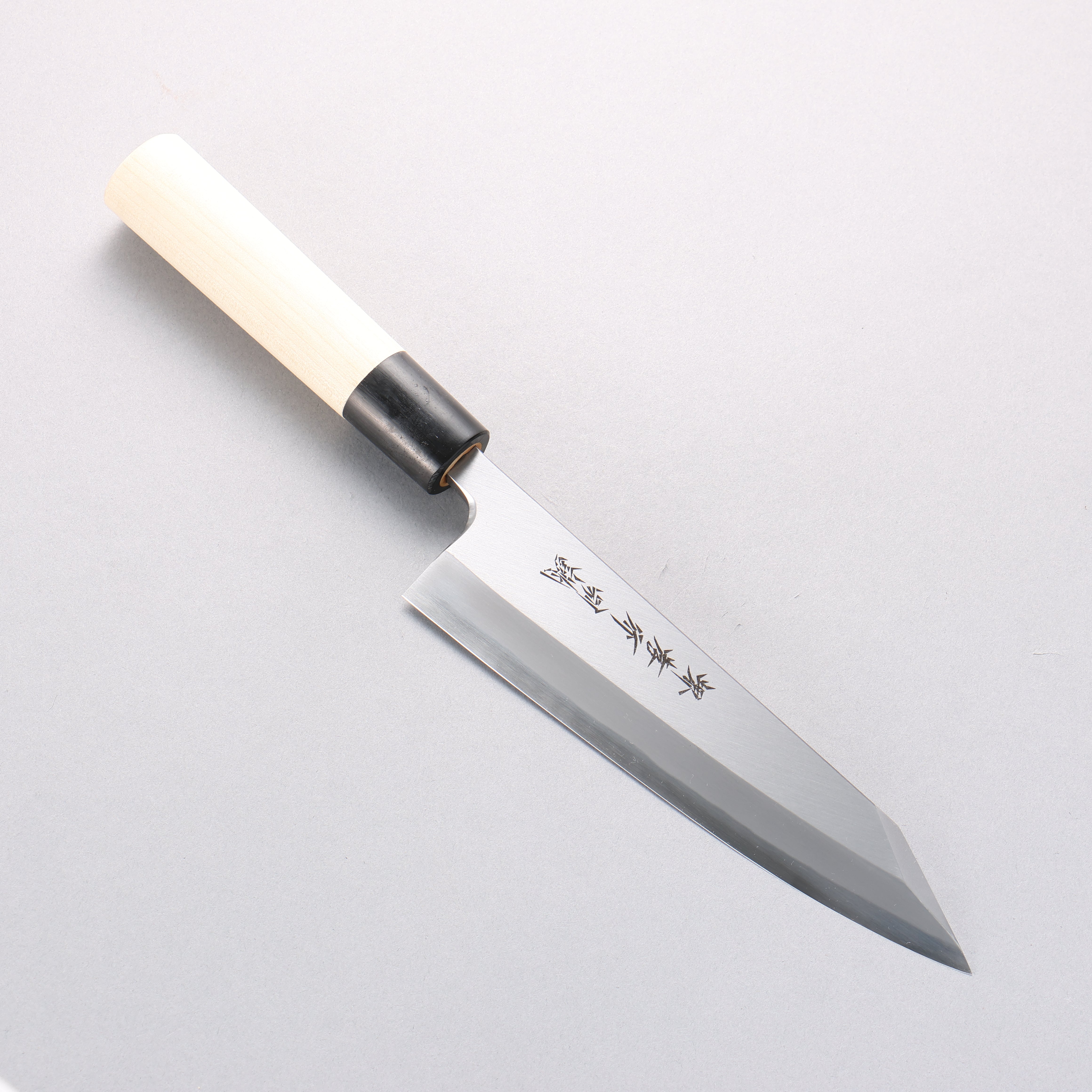 Sakai Takayuki Tokujyo White Steel No.2 Kiritsuke Deba 180mm Magnolia Handle - Seisuke Knife