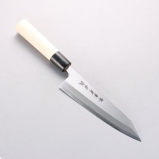 Sakai Takayuki Tokujyo White Steel No.2 Kiritsuke Deba 180mm Magnolia Handle - Seisuke Knife