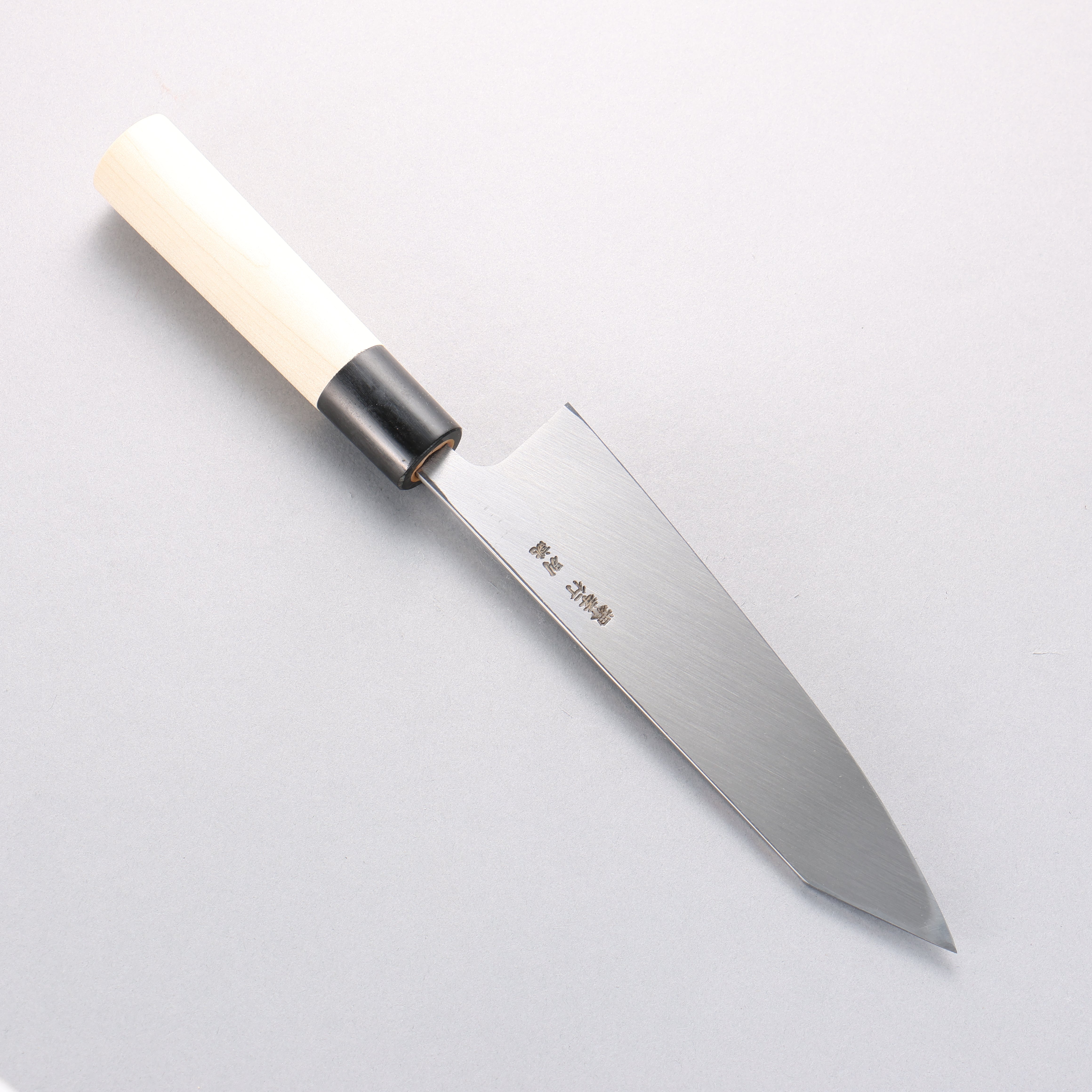 Sakai Takayuki Tokujyo White Steel No.2 Kiritsuke Deba 180mm Magnolia Handle - Seisuke Knife