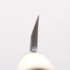 Sakai Takayuki Tokujyo White Steel No.2 Kiritsuke Deba 180mm Magnolia Handle - Seisuke Knife - Slide 6