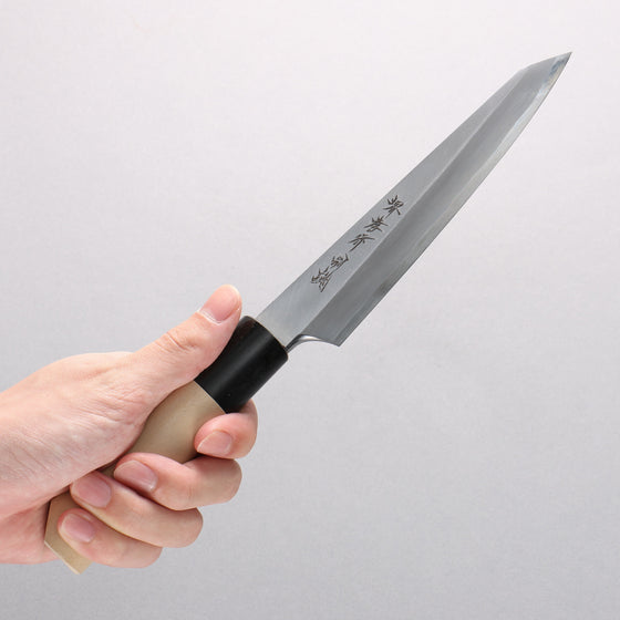 Sakai Takayuki Tokujyo White Steel No.2 Honesuki Boning 150mm Magnolia Handle - Seisuke Knife