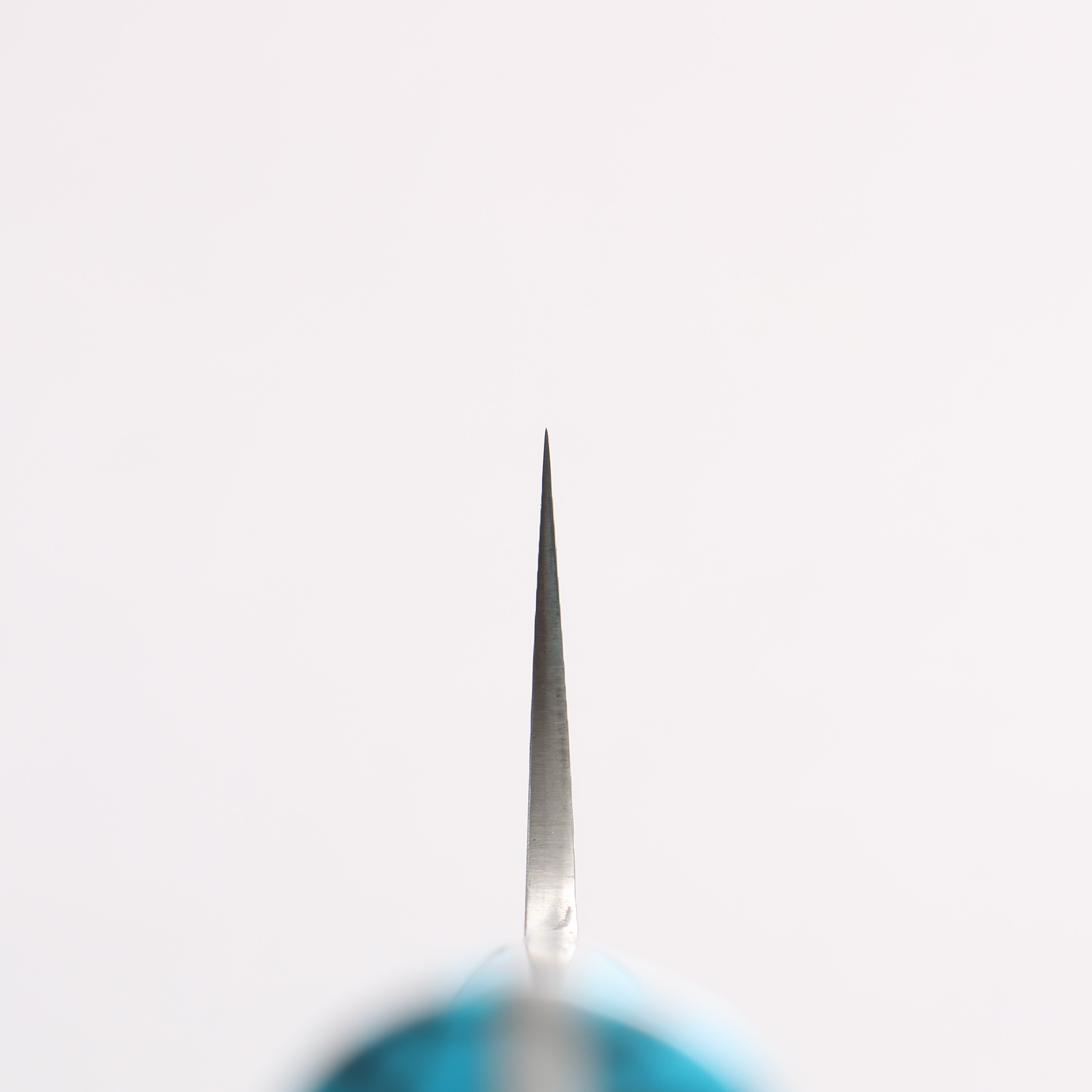 Takeshi Saji SG2 Diamond Finish Gyuto 180mm Blue Turquoise (Nomura Style) Handle - Seisuke Knife