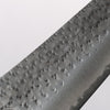 Yu Kurosaki Senko Ei Blue Super Hammered Black Finished Gyuto 210mm Ebony Wood (ferrule: White Water Buffalo Horn) Handle - Seisuke Knife - Slide 3