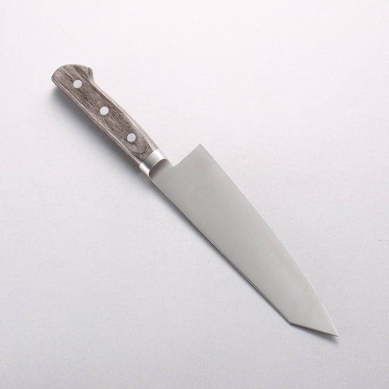 Seisuke Stainless Steel Kiritsuke Santoku 180mm Gray Pakka wood Handle - Seisuke Knife