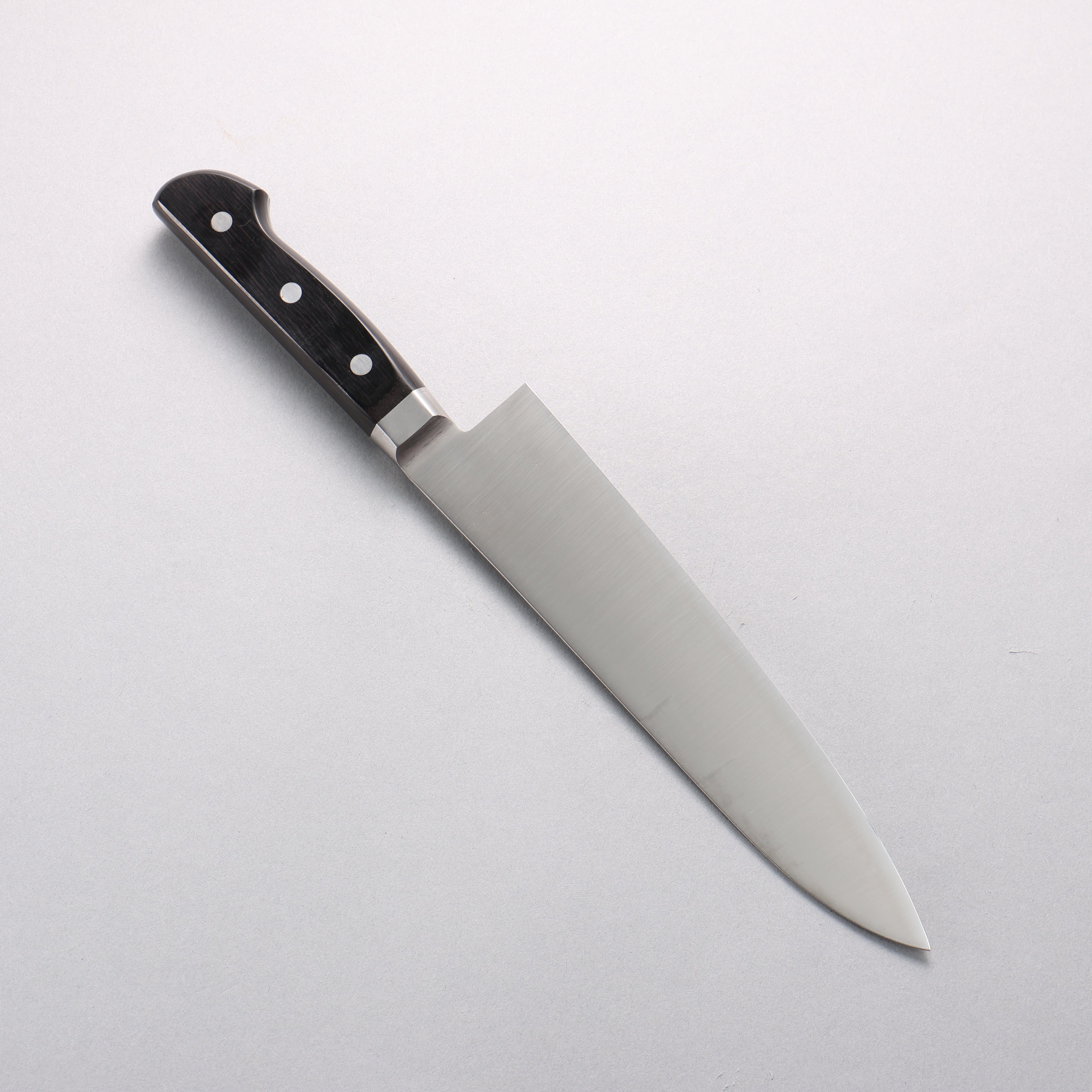 Seisuke Stainless Steel Gyuto 210mm Black Pakka wood Handle - Seisuke Knife