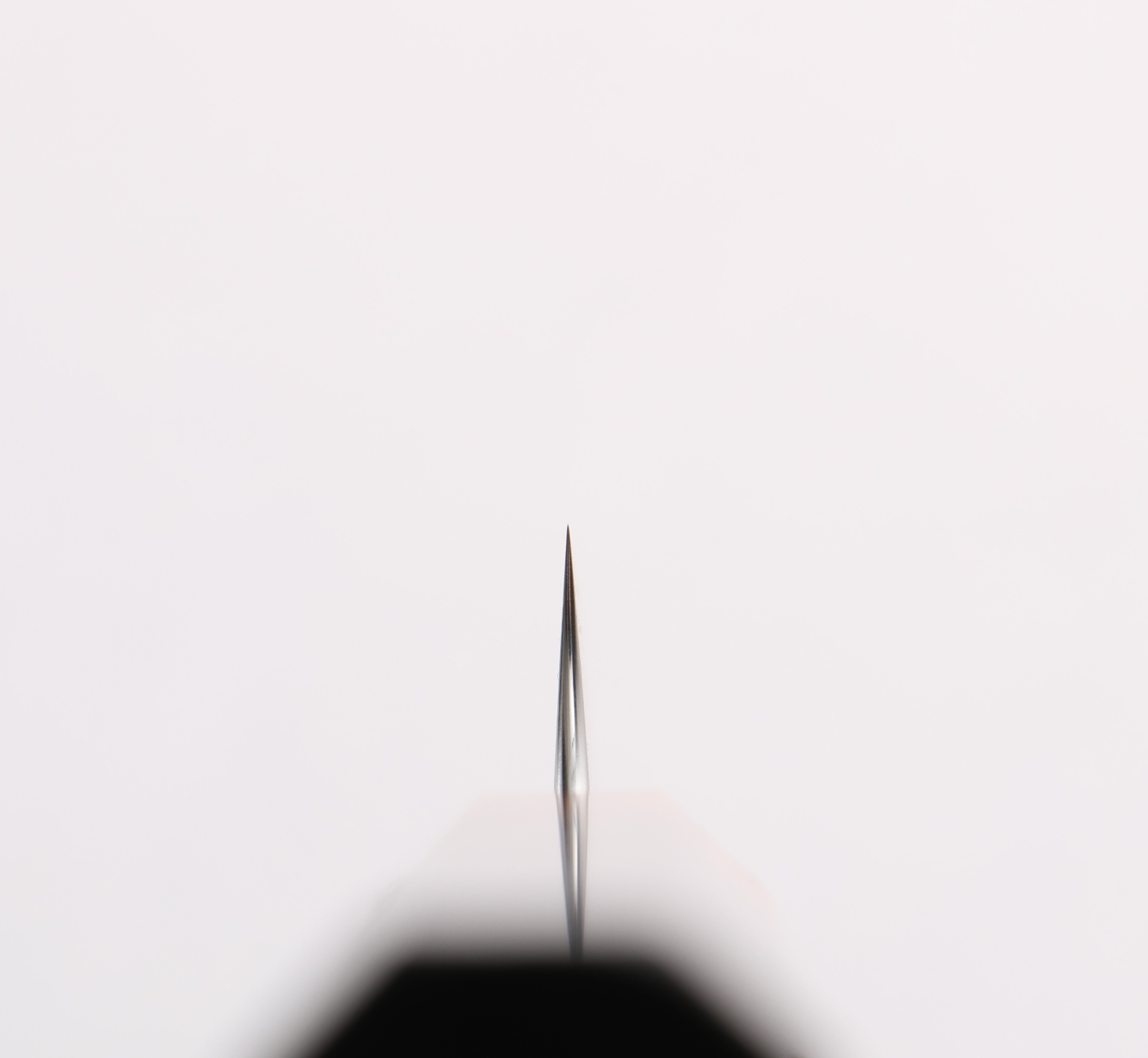 Yoshimi Kato SG2 Black Damascus Petty-Utility 80mm Ebony (ferrule: Orange Resin) Handle - Seisuke Knife