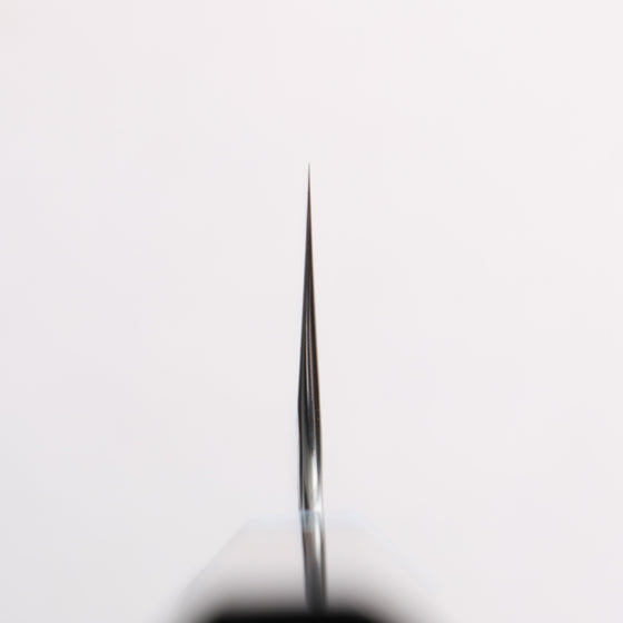 Yoshimi Kato Hyo SG2 Hammered Santoku 170mm Ebony (ferrule: Blue Marble Resin) Handle - Seisuke Knife