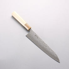 Seisuke Kumo White Steel No.1 Hammered Gyuto 210mm Magnolia Handle - Seisuke Knife
