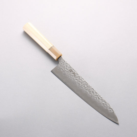 Seisuke Kumo White Steel No.1 Hammered Gyuto 210mm Magnolia Handle - Seisuke Knife