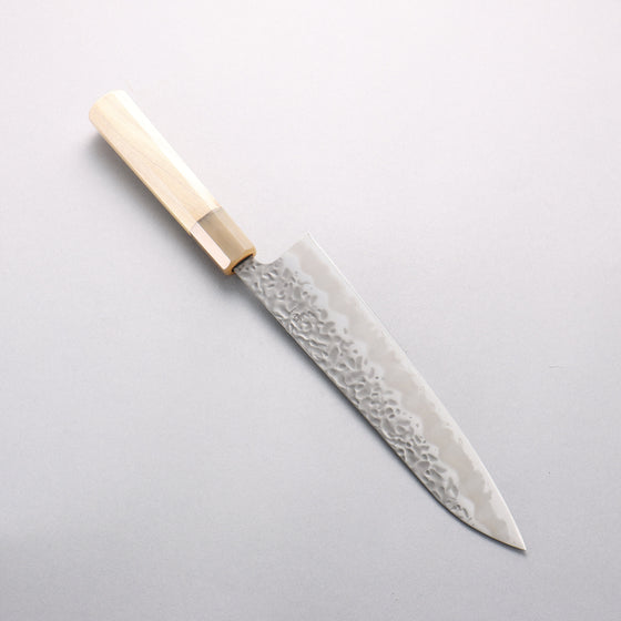 Seisuke Kumo White Steel No.1 Hammered Gyuto 210mm Magnolia Handle - Seisuke Knife