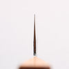 Isamitsu Abe White Steel No.1 Hammered Nakiri 165mm Pentagonal Keyaki Elm Handle - Seisuke Knife - Slide 5