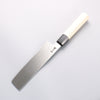 Sakai Takayuki Chef Series [Left Handed] Silver Steel No.3 Usuba 180mm Magnolia Handle - Seisuke Knife - Slide 2