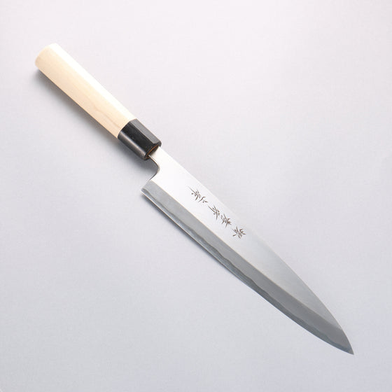 Sakai Takayuki White Steel No.3 Kasumitogi Mioroshi Deba 240mm Magnolia Handle - Seisuke Knife