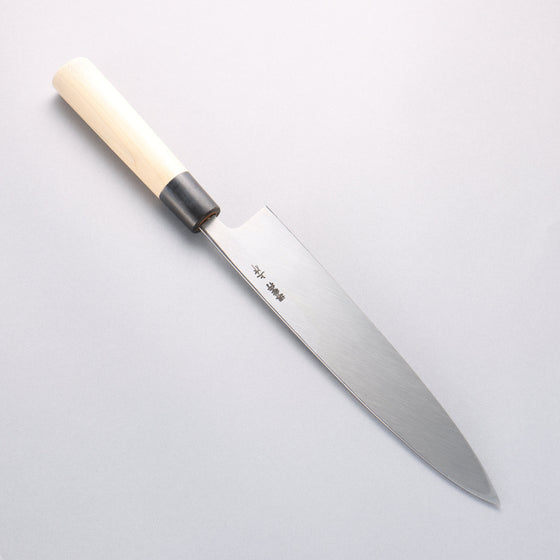 Sakai Takayuki White Steel No.3 Kasumitogi Mioroshi Deba 240mm Magnolia Handle - Seisuke Knife