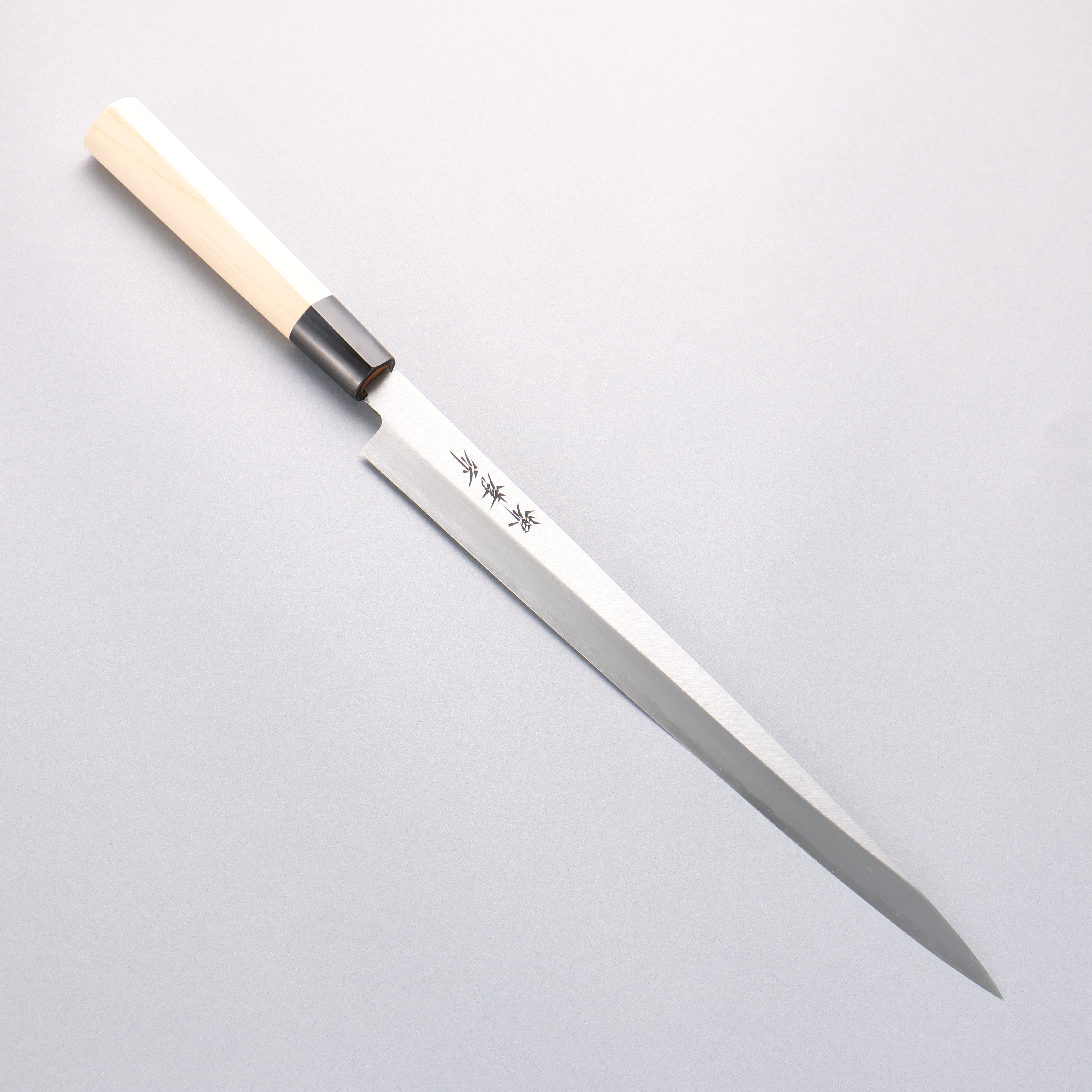Sakai Takayuki Kasumitogi White Steel Fuguhiki Magnolia Handle - Seisuke Knife