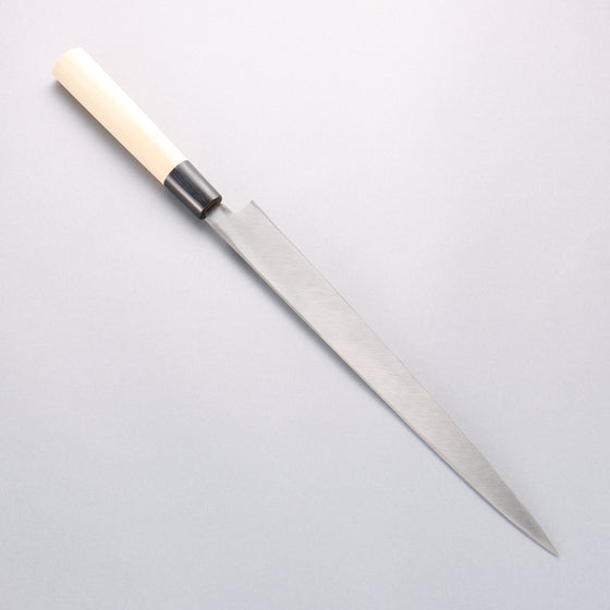 Sakai Takayuki Kasumitogi White Steel Fuguhiki Magnolia Handle - Seisuke Knife