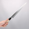 Sakai Takayuki Kasumitogi White Steel Fuguhiki Magnolia Handle - Seisuke Knife - Slide 4
