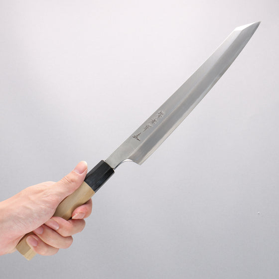 Sakai Takayuki Japanese Chef Series Silver Steel No.3 Kiritsuke (Japanese Sword) Yanagi Knife 270mm - Seisuke Knife