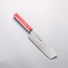 Higuchi SG2 Damascus Migaki Finished Usuba 165mm Red Pakka wood Handle - Seisuke Knife - Slide 1