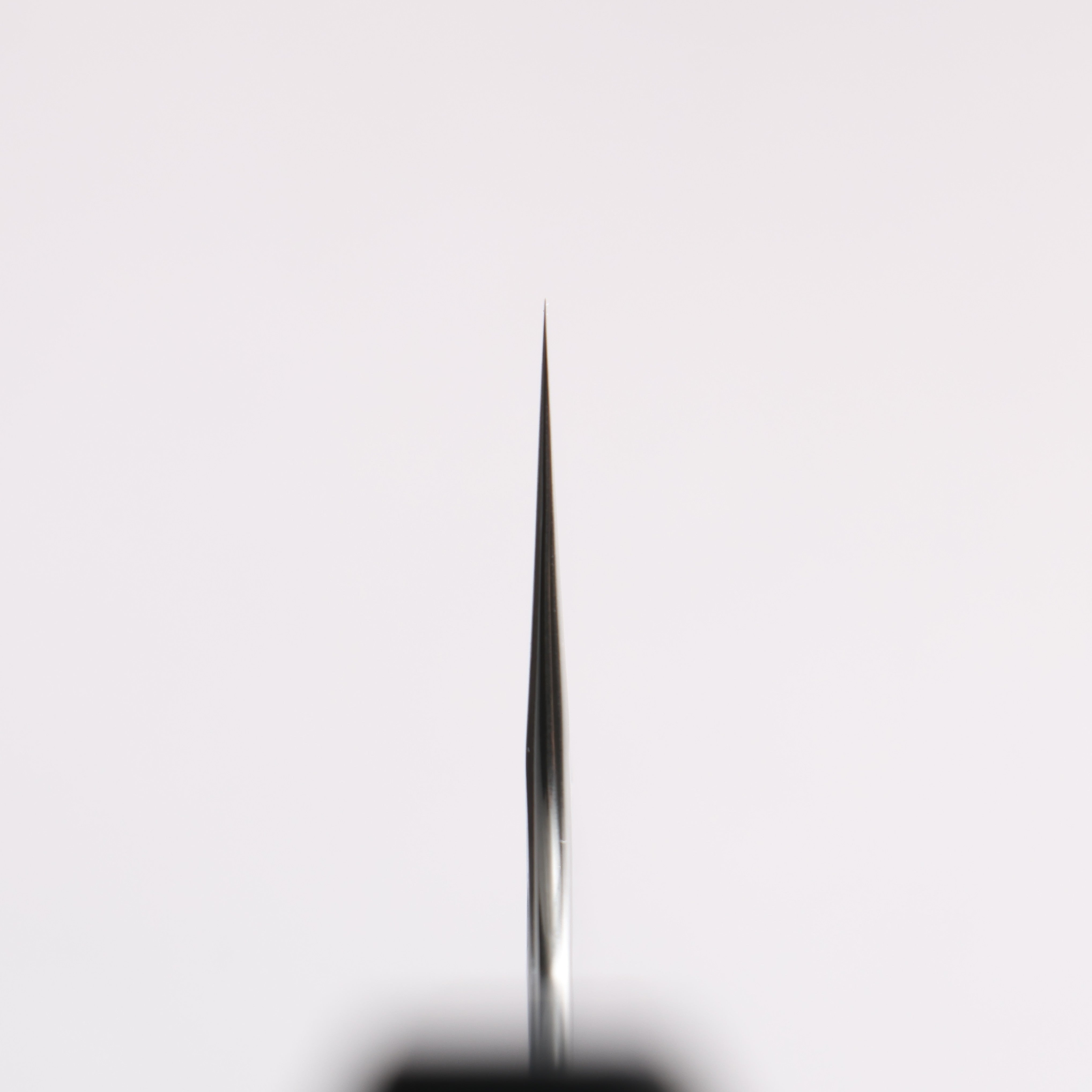 Yoshimi Kato Hyo SG2 Hammered Gyuto 210mm Gray Stabilized Wood & White Ring Handle - Seisuke Knife