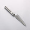 Yoshimi Kato Minamo SG2 Hammered Petty-Utility 120mm Gray Stabilized Wood (White Ring) Handle - Seisuke Knife - Slide 2