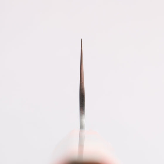 Makoto Kurosaki SG2 Migaki Finished Santoku 165mm Lacquered Red & Blue Marble Handle - Seisuke Knife