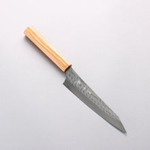  Yu Kurosaki Senko Ei SG2 Hammered Petty-Utility 150mm Olive Wood Handle - Seisuke Knife