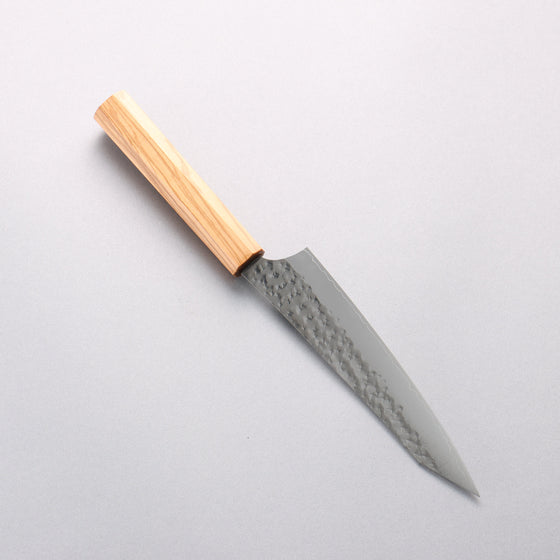 Yu Kurosaki Senko Ei SG2 Hammered Petty-Utility 150mm Olive Wood Handle - Seisuke Knife