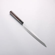  Minamoto Akitada Blue Steel No.2 Yanagiba 240mm Ebony Wood Handle - Seisuke Knife
