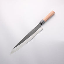  Nao Yamamoto Blue Steel Kurouchi Sujihiki 270mm Walnut Handle - Seisuke Knife