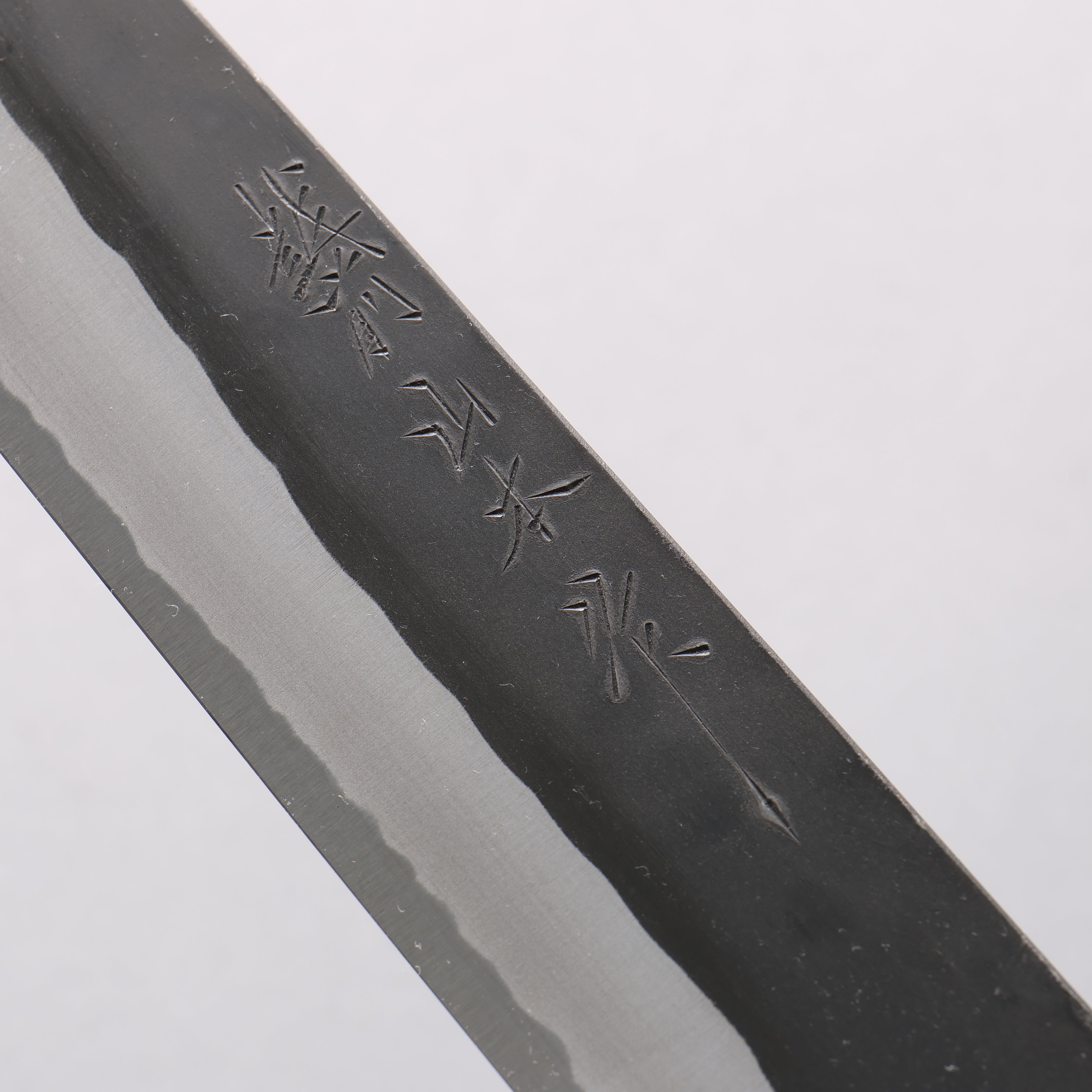 Nao Yamamoto Blue Steel Kurouchi Sujihiki 270mm Walnut Handle - Seisuke Knife