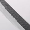 Nao Yamamoto Blue Super Kurouchi Hammered Damascus Yanagiba 240mm Rosewood Handle - Seisuke Knife - Slide 3