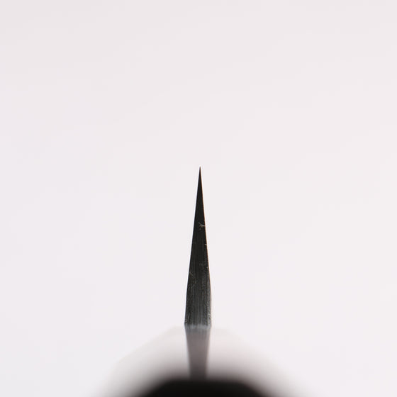 Nao Yamamoto Blue Super Kurouchi Hammered Damascus Yanagiba 240mm Rosewood Handle - Seisuke Knife