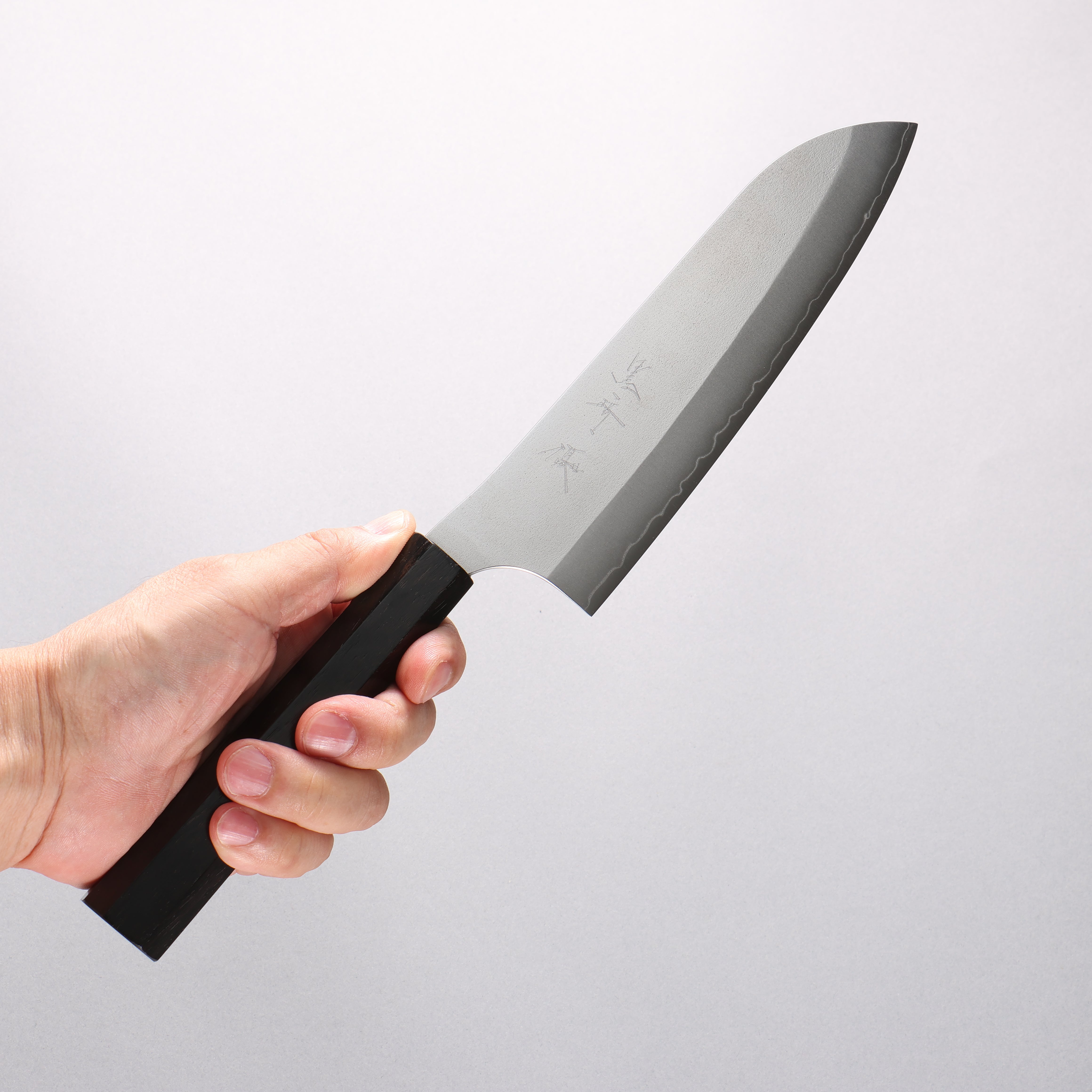 Yu Kurosaki New Gekko Hiou VG-XEOS Santoku 170mm Ebony Wood Handle - Seisuke Knife