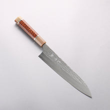  Yu Kurosaki Juhyo Cobalt Special Steel Hammered Gyuto 210mm Snakewood (with Double Marble Horns) Handle - Seisuke Knife