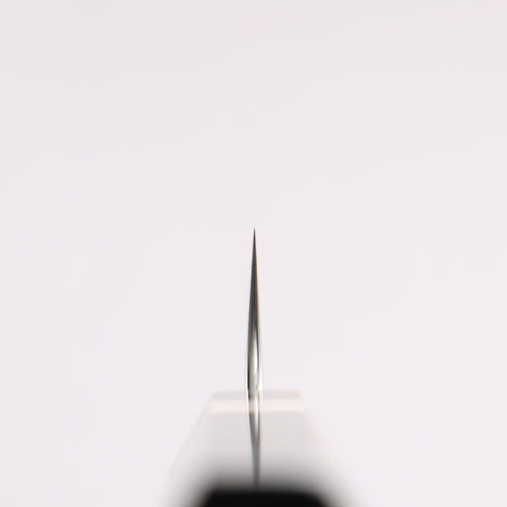Yoshimi Kato SG2 Black Damascus Kiritsuke Petty-Utility 120mm Ebony (White Ring) Handle - Seisuke Knife