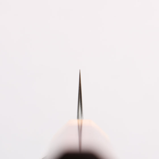 Yoshimi Kato Silver Steel No.3 Hammered Petty-Utility 150mm Honduras (ferrule: White Pakka wood) Handle - Seisuke Knife