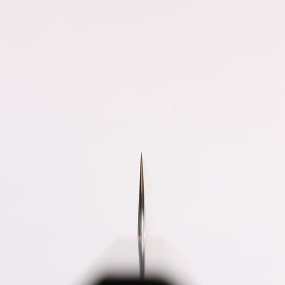 Yoshimi Kato SG2 Black Damascus Petty-Utility 150mm Ebony (ferrule: Orange Resin) Handle - Seisuke Knife