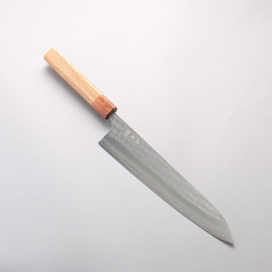 Yoshimi Kato Minamo SG2 Hammered Gyuto 240mm Oak (Ferrule: Rosewood) Handle - Seisuke Knife