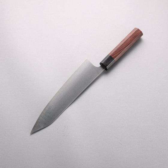 Shibata Takayuki Koutetsu Blue Super Gyuto 210mm Rosewood (Ferrule: Black Pakka Wood) Handle - Seisuke Knife