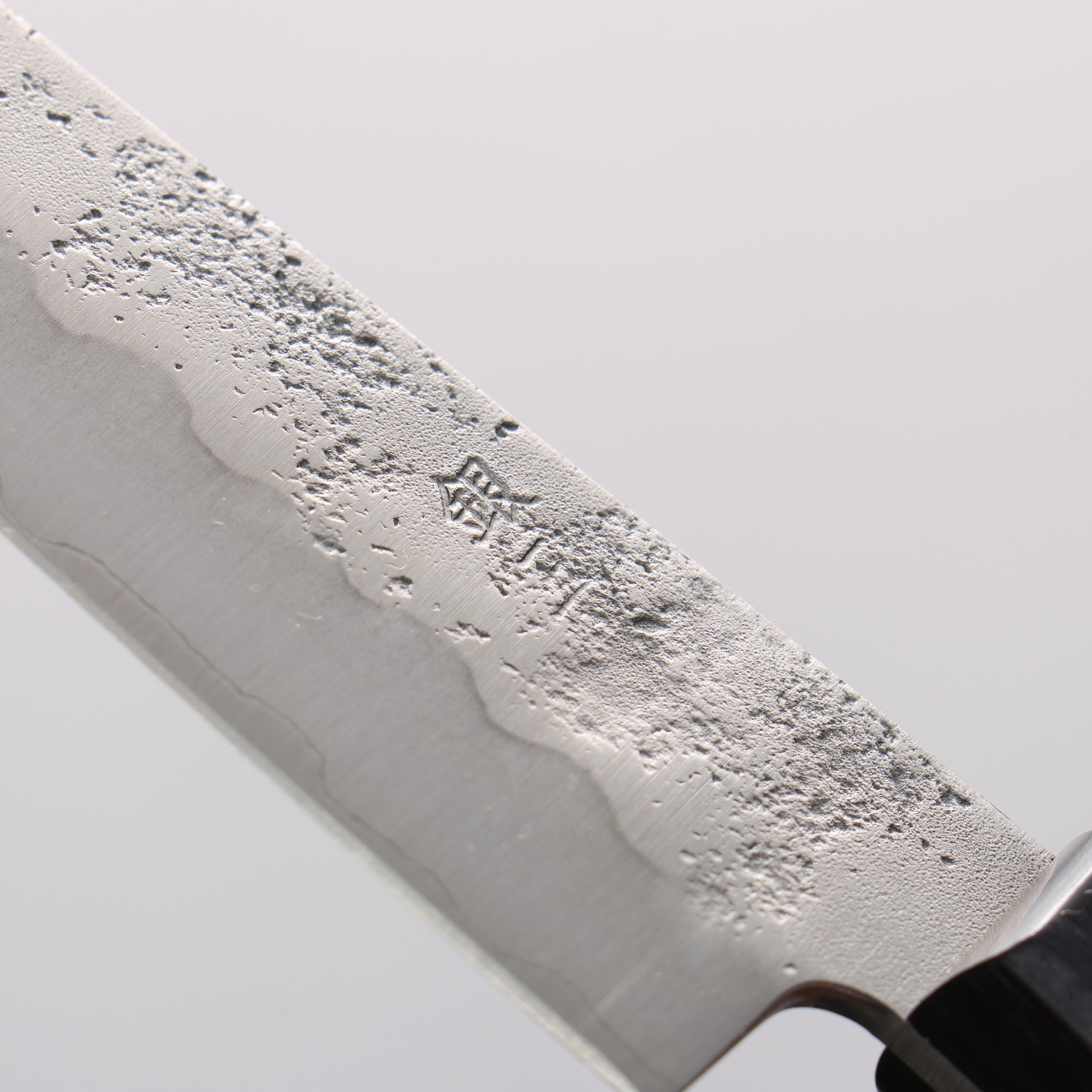 Oul Silver Steel No.3 Nashiji Petty-Utility 135mm Purple Pakkawood Handle - Seisuke Knife